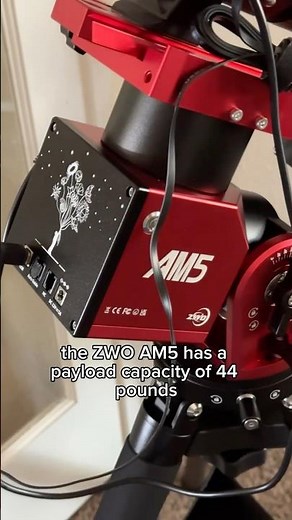 The ZWO AM5 Harmonic Drive Mount! #astrophotography #astrophotographer