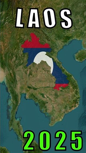 The area of the Laos over time.#shortvideo #history #historymap#laos#short #world#mapguide #map #top