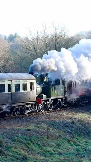 1450 with an Autotrain on the Severn Valley Railway