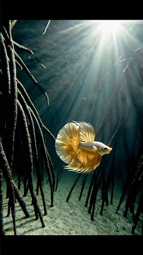 Color-Shifting Wild Betta Fish | Stunning Nature Scenes - #betafish #nature #fish