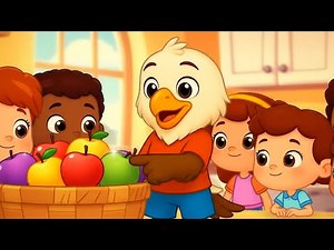 Miam Miam les fruits! 🍌 | Chanson pour apprendre les couleurs et les fruits