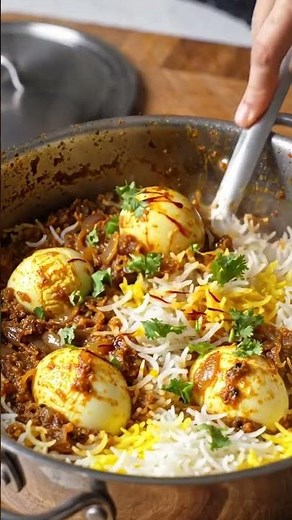Egg biryani recipe