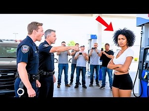 Cops Threaten Black Woman at Gas Station — Unaware She's an Undercover FBI Agent