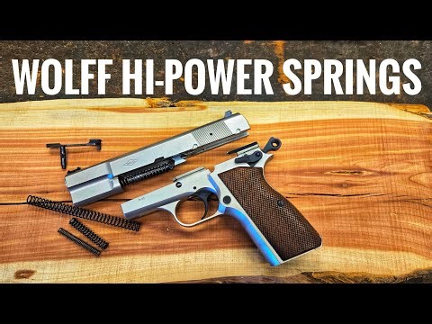 Browning Hi Power Replacement Springs from Wolff