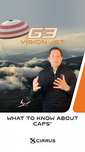 ✅CAPS✅ This system can save your life when everything else has gone wrong. One feature on this aircraft deserves special attention — the Cirrus Airframe Parachute System, or CAPS. Every Cirrus aircraft, including the Vision Jet G3 I’m flying today, is equipped with a parachute capable of lowering the entire aircraft safely to the ground. CAPS is not a substitute for good decision-making — it’s a certified, engineered last line of defense. While many pilots hope they’ll never need it, the numbers