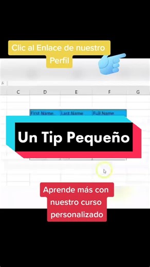 Tip pequeño pero necesario!! Aprende más con nuestro curso 100% Completo de excel al enlace de nuestro perfil #informatica📱💻🖱 #foryou #fy #excelespañol #excel #excelesrefacil
