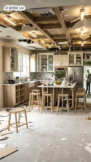 From Flooded Ruin to Dream Kitchen.