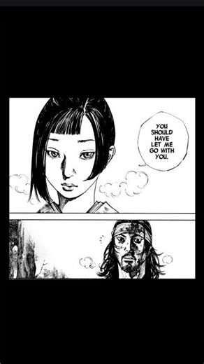 Musashi’s unexpected encounter with Akemi #vagabond #manga #musashi