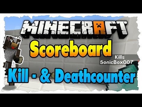 Scoreboard: Kill- & Death Counter erstellen (Alle Einstellungen) - Tutorial [HD+]