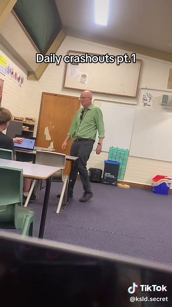 Funny Teacher Crashing Out in Class