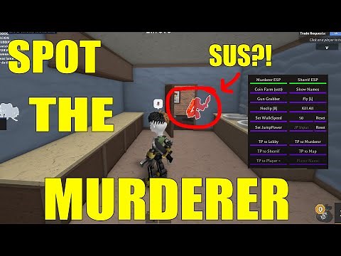 (MM2) SPOT MURDERER AND SHERIFF | ESP (FREE SCRIPTS)
