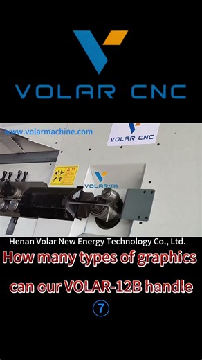 How many types of graphic can our VOLAR12B handle?Today we'll watch the 7th video demonstration#cnc