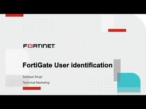 FortiGate User Identification | NGFW