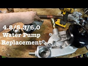 Replacing the water pump on a Chevy Silverado (1999-2007)