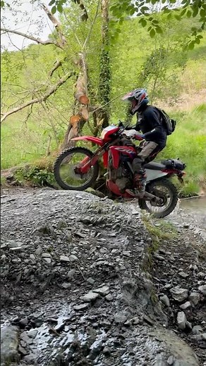 Honda CRF 300l not so bad on Bastard Lane #enduro #offroad