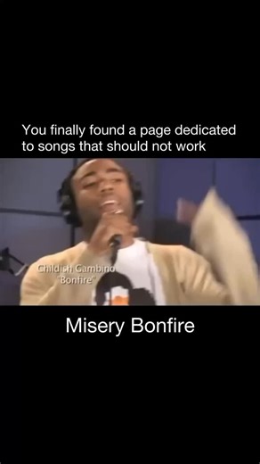 Songs That Should Not Work on Instagram: "Mix Bonfire with every song #bonfire #misery #music #explore #reels #songs #viral #trending #mashup"