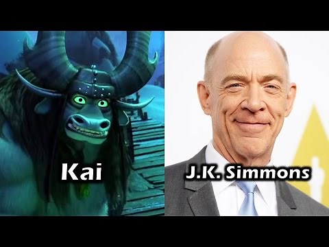 Characters and Voice Actors - Kung Fu Panda 3