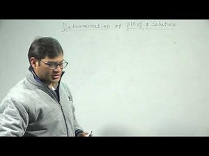 PH Determination using hydrogen electrode and quinhydrone electode By Dr H K Joshi