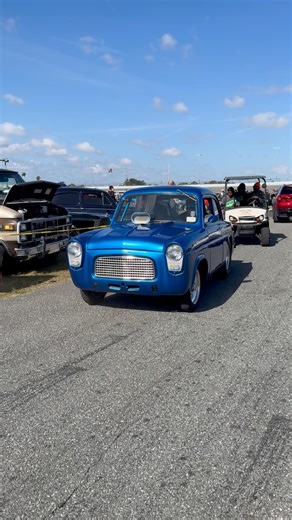 Ford Anglia GT Rolling Into Turkey Rod Run #sickcarsandtrucks #classiccar #prostreetcars | SICK Cars and Trucks