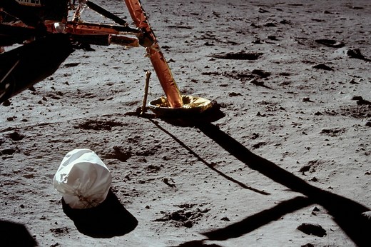 Why did astronauts leave poop on the moon, and what can we learn from it?