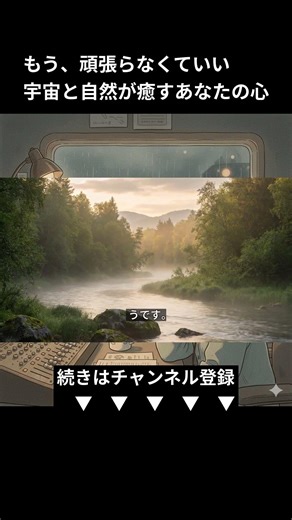 完璧じゃなくていい。疲れた心を癒す、自然と宇宙のゆらぎ (Shorts) #雑学