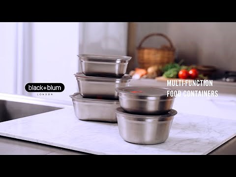 Meal Prep Box Sets | Black+Blum | Microwavable, Sustainable, Eco-Friendly, 100% Leak Proof
