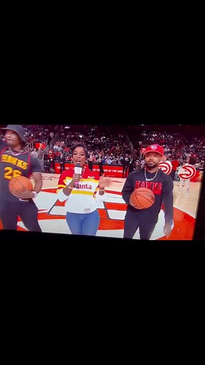 Got to be crazy to go to a game as a fan and tear your ACL at halftime #atlantahawks #atlanta #hawks