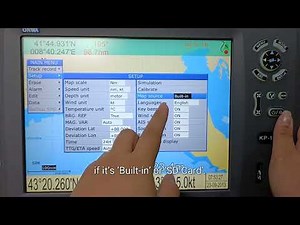 ONWA Tutorial: Change Unit of Measurement (Chart Plotter)