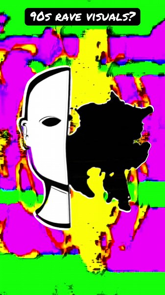 90s Acid House Rave Visuals: Nostalgia Unleashed