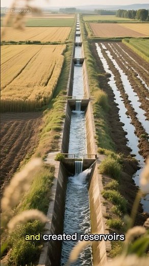 Irrigation & Farming in the Ancient World How Agriculture Built Civilization #history #shorts
