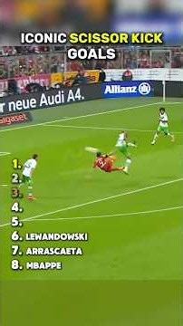 Iconic Scissor Kick Goals