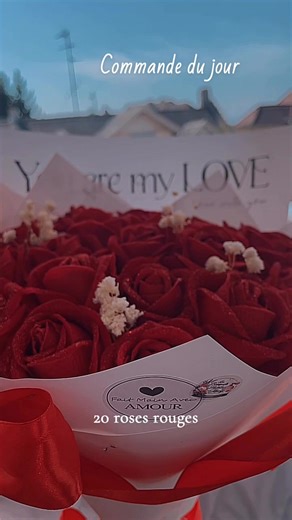 La commande du jour , un bouquet remplie d’amour. ❤️🫶🏻 👻bouquetparfum67 #love #amour #viral #foryoupage❤️❤️ #fyp