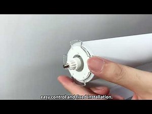 Roller Shades Detailed installation tutorial video