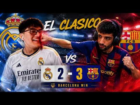 LIVE: El CLASICO | Watchparty with boys and Chat