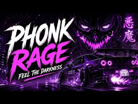 PHONK RAGE: Midnight Drift | Dark Aggressive Phonk Mix 🔥