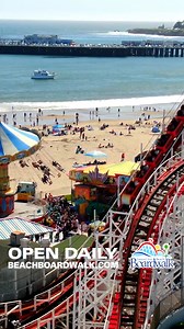 It’s time to plan your epic summer trip to the Boardwalk—now open daily! Save big when you buy your Ride Wristbands online at bit.ly/Boardwalk-Tickets-s and visit on weekdays. | Santa Cruz Beach Boardwalk