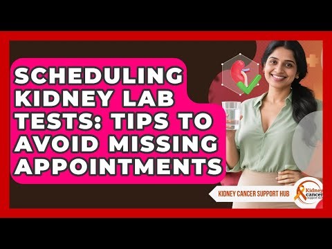 Scheduling Kidney Lab Tests: Tips To Avoid Missing Appointments - Kidney Cancer Support Hub