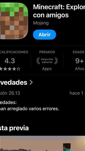 👾Como DESCARGAR MINECRAFT para CELULAR fácil y rápido✅ #minecraft #minecraftshorts