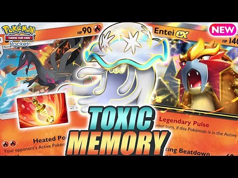 SALAZZLE Makes The Most Toxic Fire Combo with ENTEI & NIHILEGO ! - Pokemon TCG Pocket