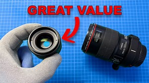 DSLR film scanning on a budget: Stunning results with a cheap enlarger lens