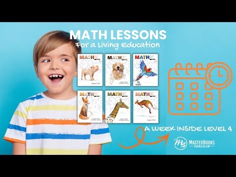 Math Lessons for a Living Education Level 4 | Weekly Lesson Walkthrough + Practice Makes Perfect