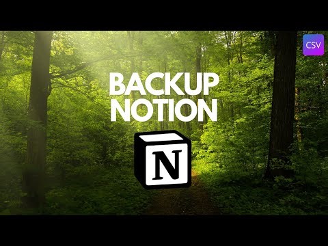 How to back up your Notion data (and how to restore it)