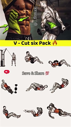 V ABS Workout at Home! #gym