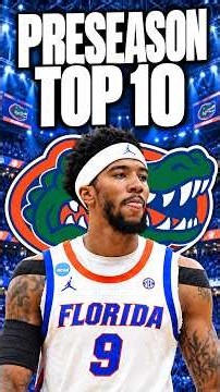 My OFFICIAL Preseason Top 10 College Basketball Teams for 2026-27