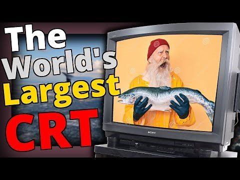 I Flew Out To See The World's Largest CRT - Sony PVM-4300