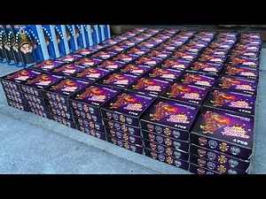 1000x Jumbo Color Twister Pyrocentury Fireworks New Year's Eve 2025-2026
