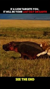 Lion VS Hippo #viralshorts #shorts #trending #youtubeshorts #ytshorts #lion #viralvideo