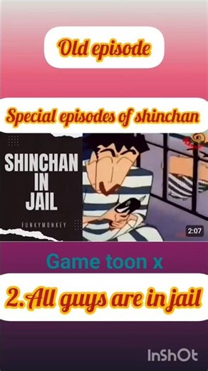 SOME FUNNY EPISODES OF SHINCHAN #shinchan #trendingshorts #GAMETOONX#