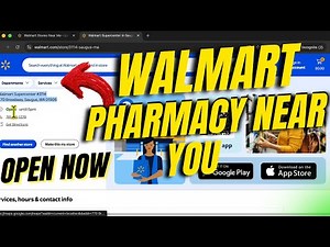 Find Walmart Pharmacy Near Me Open Now | Working Hours | Phone