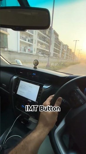 How To Use IMT Button In Toyota Fortuner Manual #imt #fortuner #toyotafortunerreview